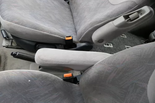 Sharan 7M Sitz vorne links Fahrersitz auch Camper Bulli Armlehne Tisch Drehbar (184826)