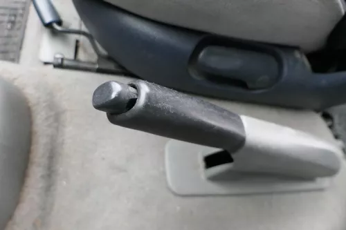 VW Sharan 7M Galaxy WGR Handbremse Feststellbremse Verkleidung Abdeckung grau (184836)