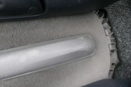 VW Sharan 7M Galaxy WGR Handbremse Feststellbremse Verkleidung Abdeckung grau (184836)