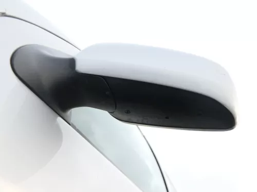 Skoda Fabia 6Y elektrisch Spiegel Außenspiegel links mit Glas silber grau LF7T (184849)