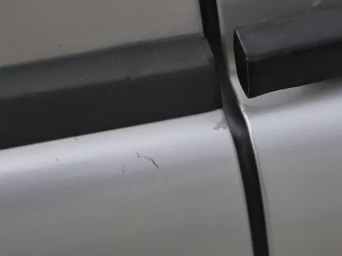 Skoda Fabia 6Y Limousine Schrägheck Tür hinten rechts grau silber LF7T diamantsi (184852)