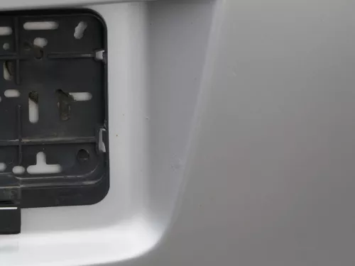 Fabia 6Y6 Schrägheck Heckklappe Kofferraumklappe hinten grau silber LF7T Scheibe (184854)