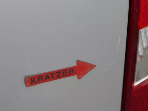 Fabia 6Y6 Schrägheck Heckklappe Kofferraumklappe hinten grau silber LF7T Scheibe (184854)