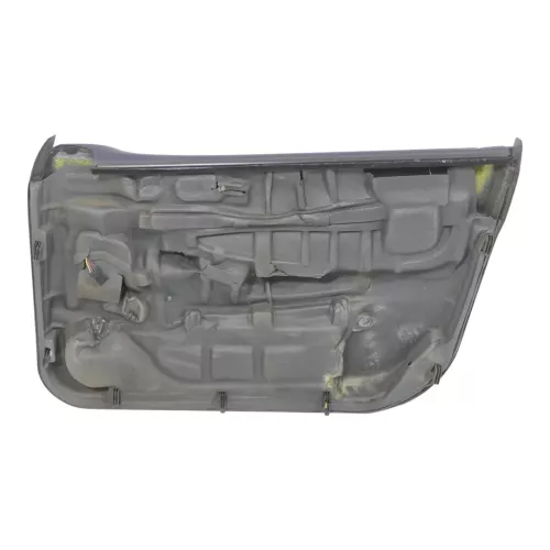 1x A6 4B Türverkleidung Verkleidung Tür vorne links Leder blau royalblau (184871)