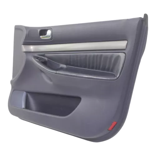 1x A6 4B Türverkleidung Verkleidung Tür vorne rechts Leder blau royalblau (184872)