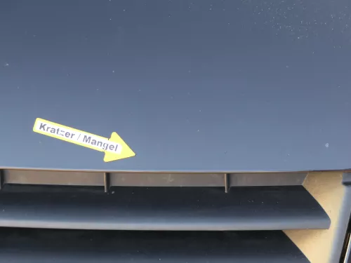 VW Polo 9N Motorhaube Klappe vorne schwarz L041 reflexsilber bisca.Bj.2004 (184876)