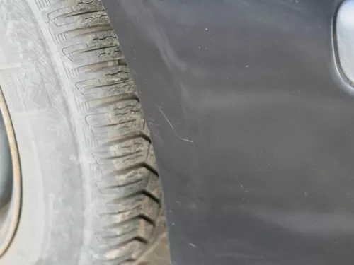 VW Polo 9N Stoßstange Frontstoßstange vorne schwarz L041 (184877)