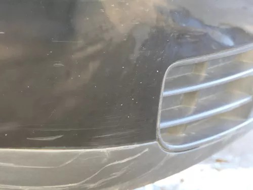 VW Polo 9N Stoßstange Frontstoßstange vorne schwarz L041 (184877)