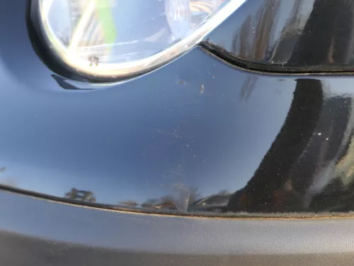 VW Polo 9N Stoßstange Frontstoßstange vorne schwarz L041 (184877)