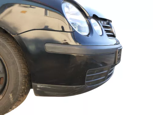 VW Polo 9N Stoßstange Frontstoßstange vorne schwarz L041 (184877)