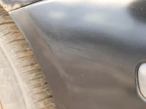 VW Polo 9N Stoßstange Frontstoßstange vorne schwarz L041 (184877)