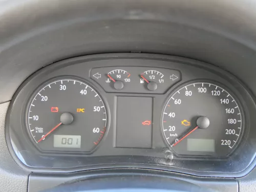 VW Polo 9N Tacho Tachometer Kombiinstrument 219.000km 6Q0920800P 1,2 47kw 40kw (184882)