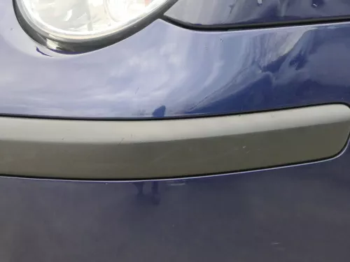 VW Polo 9N Stoßstange Frontstoßstange vorne blau LB5N (184893)