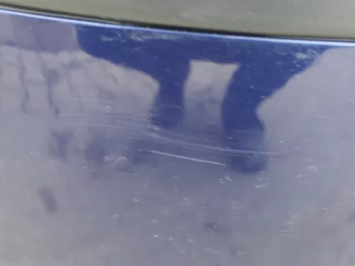 VW Polo 9N Stoßstange Frontstoßstange vorne blau LB5N (184893)