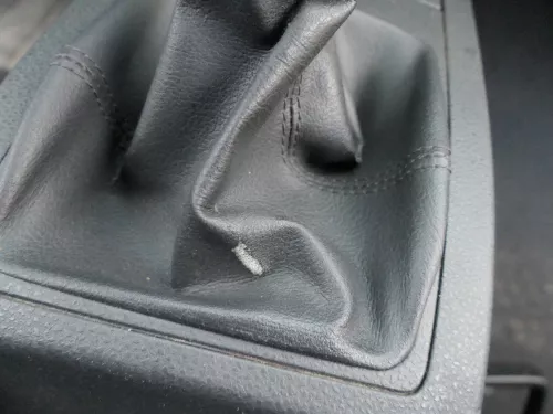 VW Polo 9N 9N3 Schaltknauf Schaltsack Schaltung 6Q1711113F schwarz (184903)