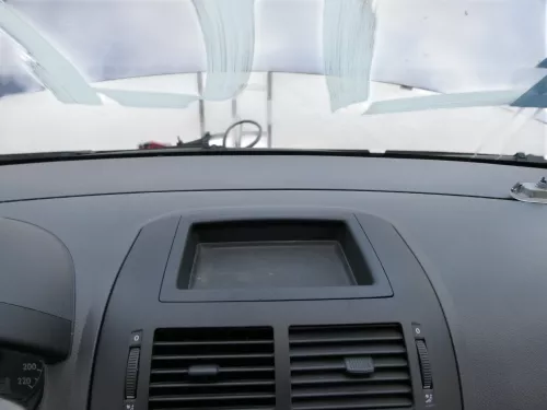 VW Polo 9N Mittelkonsole Verkleidung um Radio schwarz 6Q0858069AC (184904)