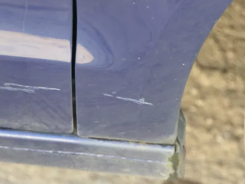 VW Polo 9N Kotflügel vorne rechts blau LB5N bis ca.Bj.2004 (184907)