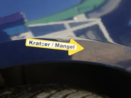 VW Polo 9N Kotflügel vorne rechts blau LB5N bis ca.Bj.2004 (184907)