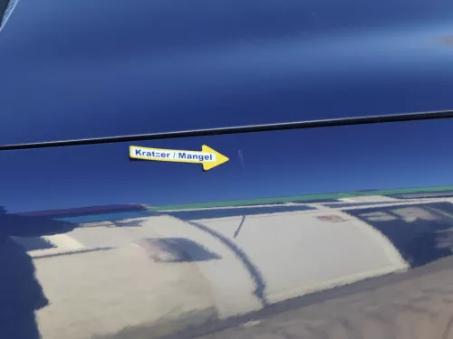 VW Polo 9N Kotflügel vorne rechts blau LB5N bis ca.Bj.2004 (184907)