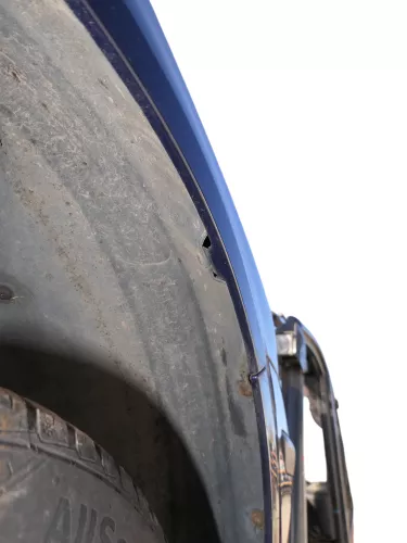 VW Polo 9N Kotflügel vorne rechts blau LB5N bis ca.Bj.2004 (184907)