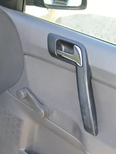 1x VW Polo 9N Türverkleidung Verkleidung Tür vorne rechts 2/3-Türer Griff Öffner (184911)