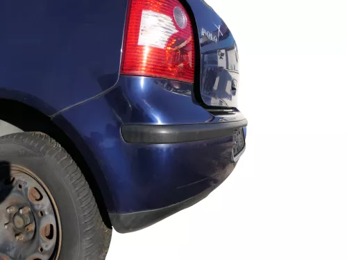 VW Polo 9N 9N3 Stoßstange Heckstoßstange hinten blau LB5N (184917)