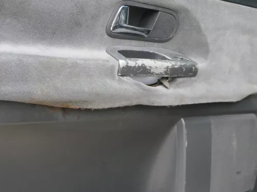 1x VW Sharan 7M Türverkleidung Verkleidung Tür hinten links Facelift anthrazit (184936)