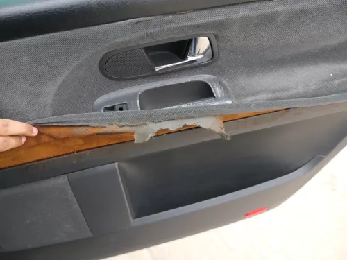 1x VW Sharan 7M Türverkleidung Verkleidung Tür hinten rechts Facelift anthrazit (184937)