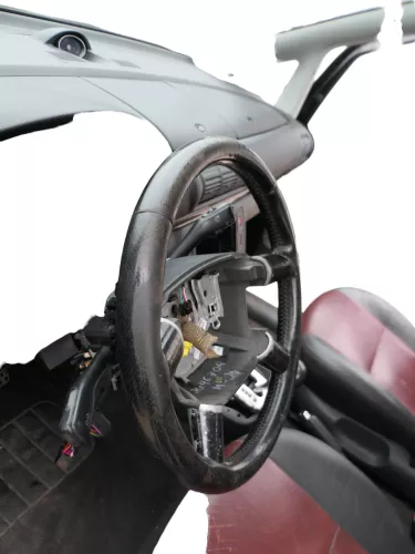 Q997 Ford Galaxy Lederlenkrad Lenkrad Airbag Multifunktionslenkrad Schalter (184957)