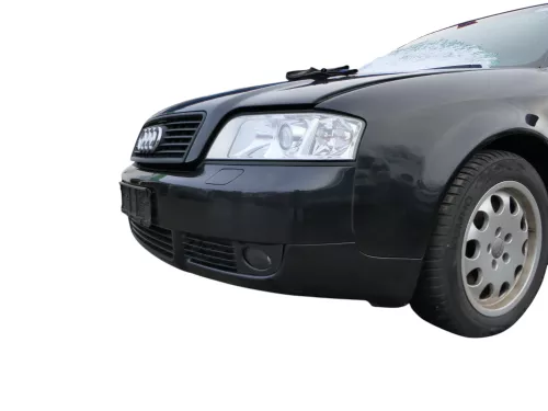 Audi A6 4B Frontstoßstange Stoßstange vorne Stoßfänger schwarz LZ9W Facelift SWR (184967)