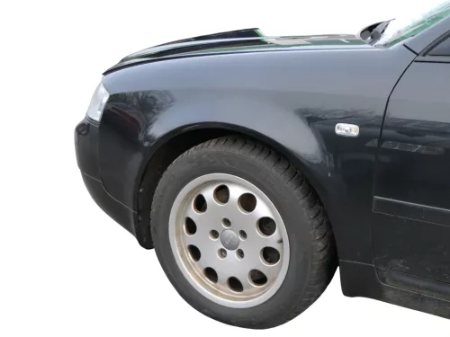 Audi A6 4B Facelift Kotflügel vorne links schwarz LZ9W (abca.Mitte 2002passend (184969)