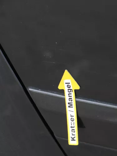 Audi A6 4B C5 Tür Türblatt hinten rechts nur Türblatt schwarz LZ9W-ohneAnbauteil (184976)