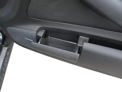 1x A6 4B Türverkleidung Verkleidung Tür vorne rechts Leder schwarz soul Bose (184979)