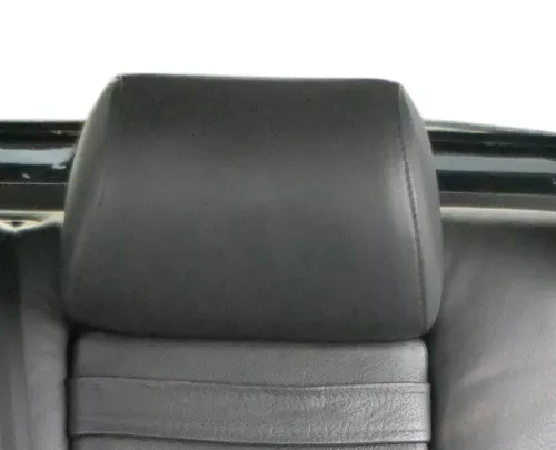 A4 B5 A6 4B Kopfstütze hinten in der Mitte Leder Leder schwarz soul Buffalino