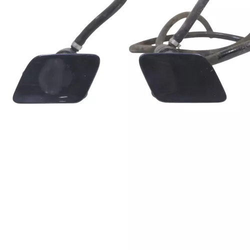 2x A6 4B Allroad Düse Scheinwerferreininungsanlage SWR + Kappen schwarz LZ9W (185001)