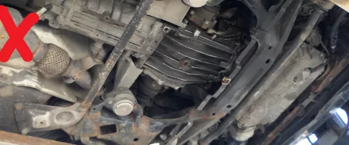 1x A6 4B Hosenrohr Abgasrohr Flexrohr 2,4 BDV AMM ASM  LINKS