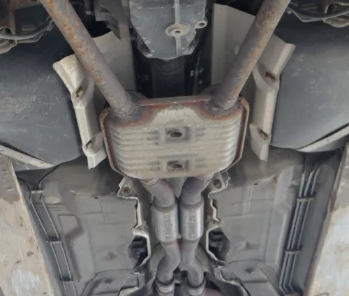 Audi A6 4B Auspuff Mittelschalldämpfer Mitteltopf mitte 2,4 ALF 4B0253409AL ACK 