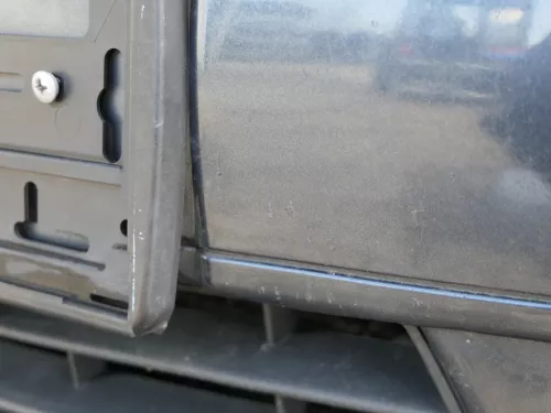 VW Golf 5 5M1 Plus Stoßstange vorne Frontoßstange Stoßfänger LC5F blau SWR (185023)