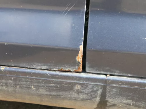 VW Golf Plus 5M Türblatt Tür vorne links Fahrertür grau LC5F -Türblatt +Rahmen (185024)