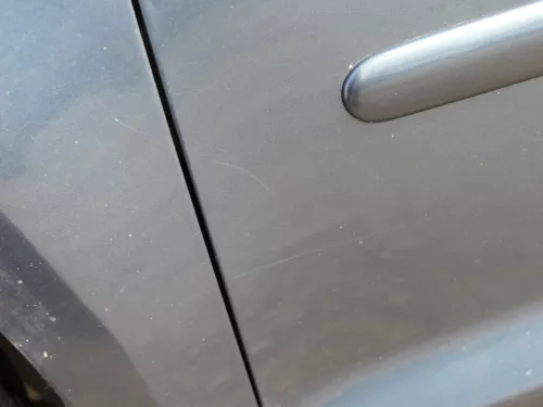 VW Golf Plus 5M Türblatt Tür vorne links Fahrertür grau LC5F -Türblatt +Rahmen (185024)