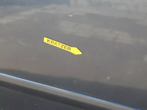 VW Golf Plus 5M Tür vorne rechts Beifahrertür blau LC5F Türblatt + Rahmen (185026)