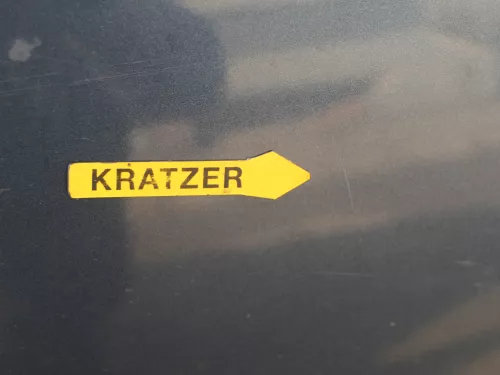 VW Golf Plus 5M Tür vorne rechts Beifahrertür blau LC5F Türblatt + Rahmen (185026)