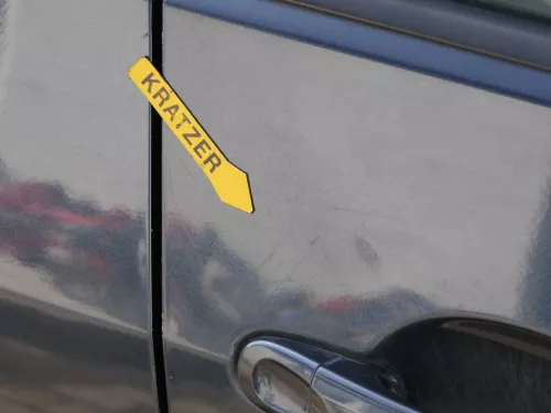 VW Golf Plus 5M Tür vorne rechts Beifahrertür blau LC5F Türblatt + Rahmen (185026)