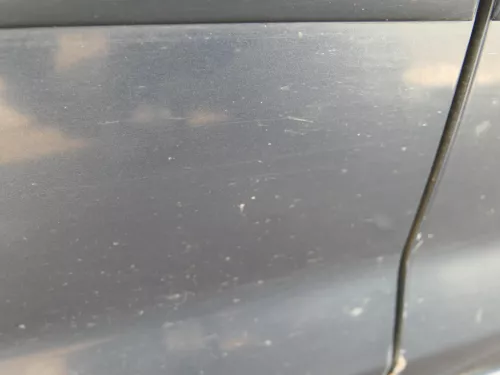 VW Golf Plus 5M 6 521 Türblatt Tür hinten rechts blau LC5F + Rahmen (185027)