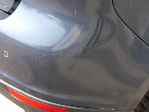 Golf 5 5M1 Plus Stoßstange hinten Heckstoßstange Stoßfänger blau LC5F PDC (185031)