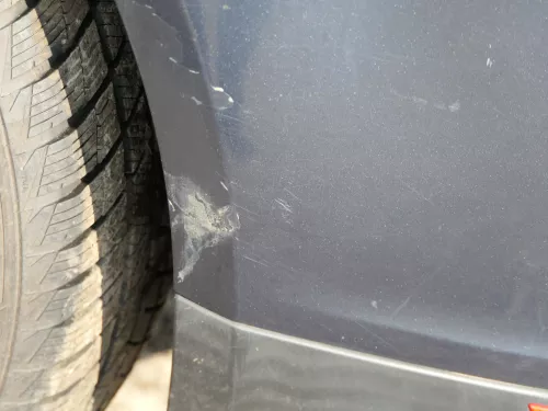 Golf 5 5M1 Plus Stoßstange hinten Heckstoßstange Stoßfänger blau LC5F PDC (185031)