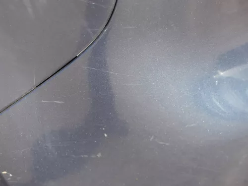 Golf 5 5M1 Plus Stoßstange hinten Heckstoßstange Stoßfänger blau LC5F PDC (185031)