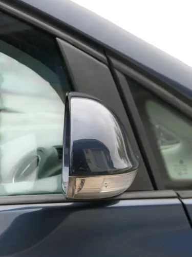 Golf 5 5M Plus elektrischer Spiegel Außenspiegel rechts Blinker blau LC5F memory (185034)