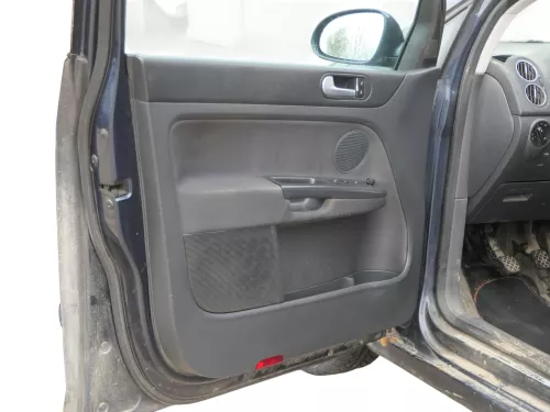 VW Golf Plus 5M 1x Türverkleidung Verkleidung Tür vorne links schwarz (185038)