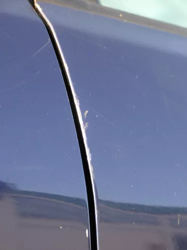 Audi A4 B5 Tür nur Türblatt vorn rechts Beifahrertür blau LZ5T Kombi Limo (185055)